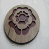Houten Placemat voor Moderne & Rustieke Decoratie – Set van 4