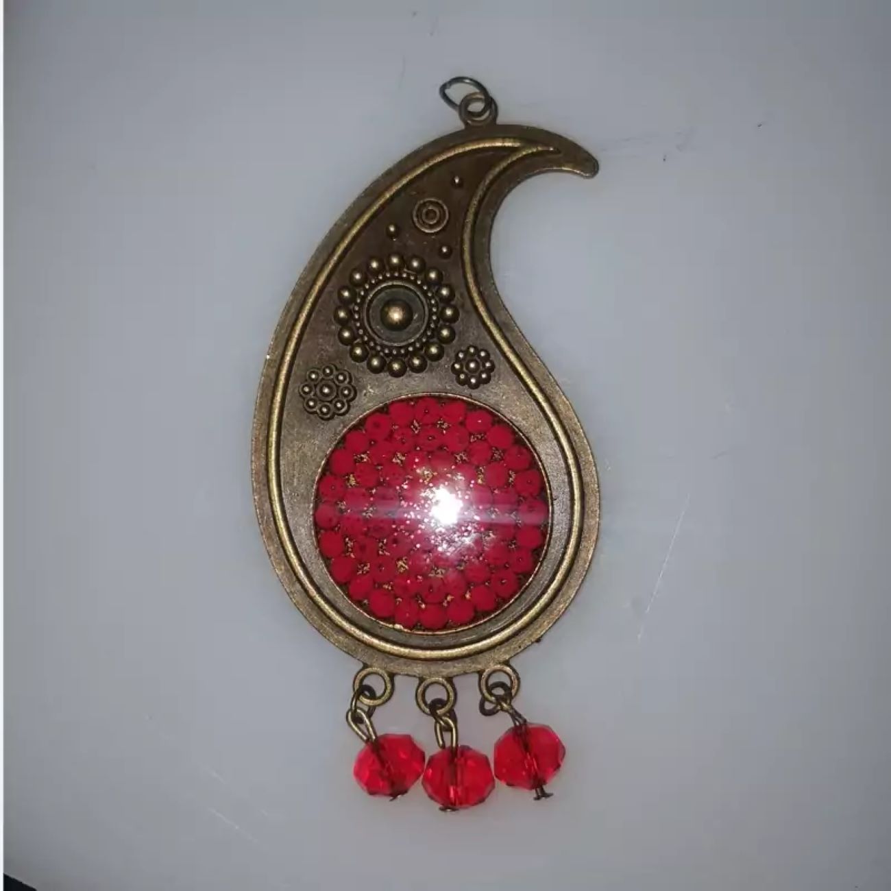 Yalda Bronzen Ketting – Boteh Jeghe Ontwerp