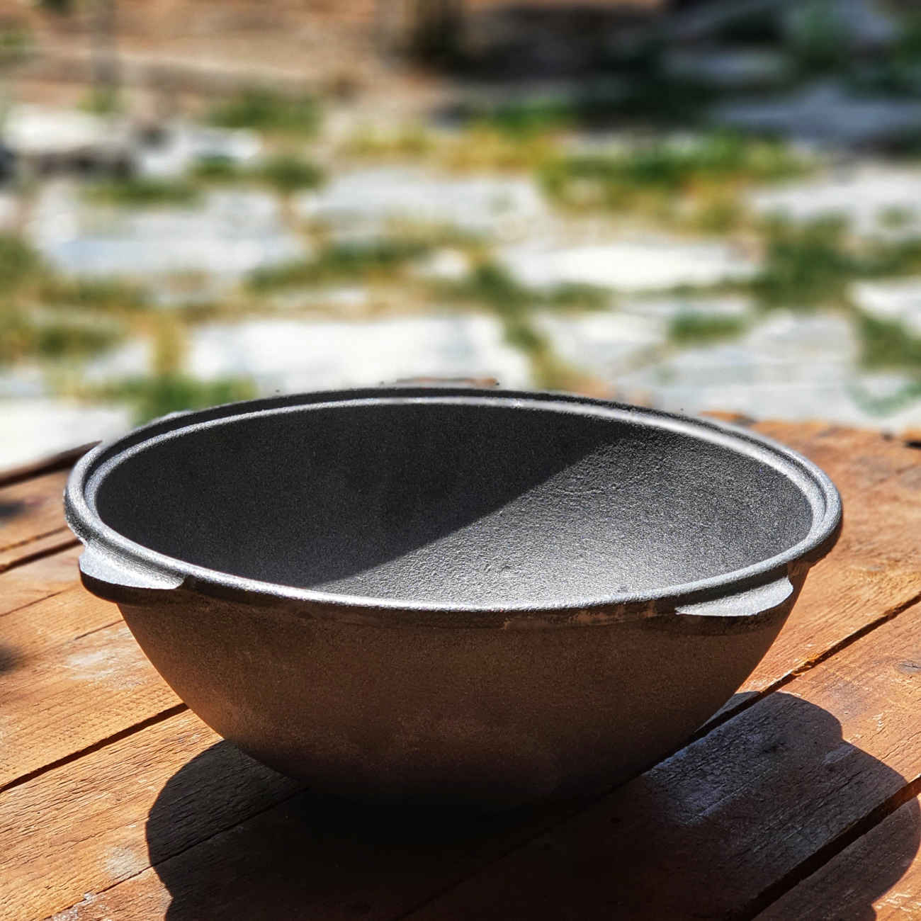 Gietijzeren Kazan Pot – Geschikt voor Buiten Koken & Open Vuur Feesten