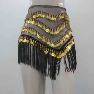Munten Belly Dance Heupsjaal – Kostuumfeesten
