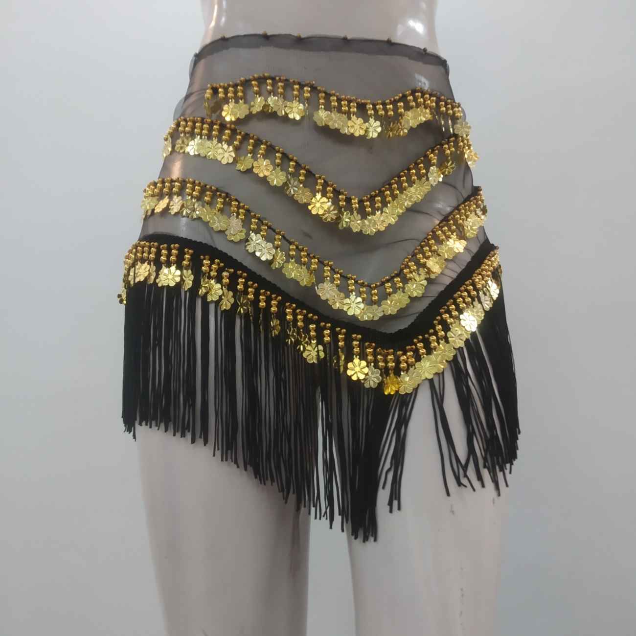 Munten Belly Dance Heupsjaal – Kostuumfeesten