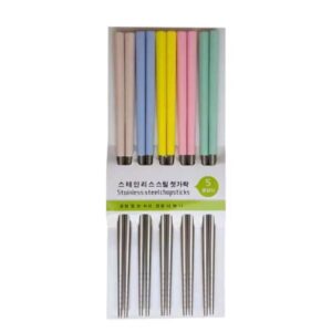 RVS Eetstokjes – Voor Noedels & Spaghetti (Set van 5 Paar)