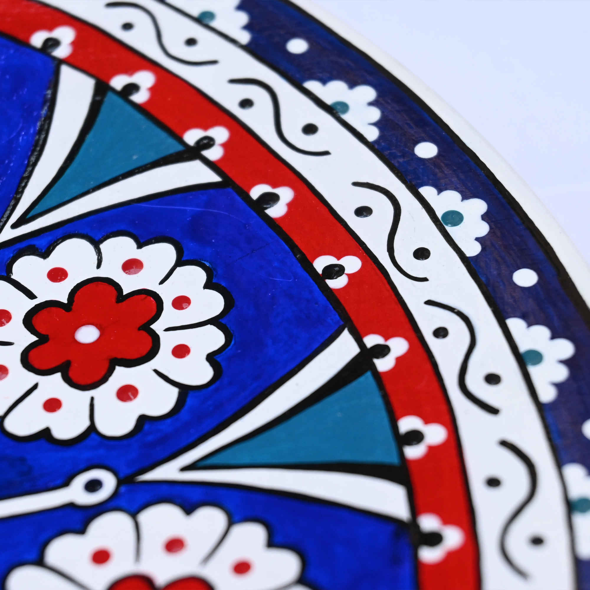 Decoratief Aardewerk Muur Hangend Bord met Traditionele Stijl
