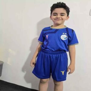 Esteghlal Jersey met Korte Set Sport Voetbal – Geschikt voor Kinderen
