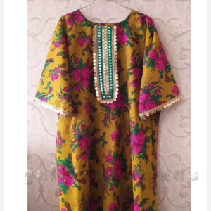 Bloemenprint Kaftan – Perfect voor Festivals, Culturele Bijeenkomsten of Traditionele Vieringen