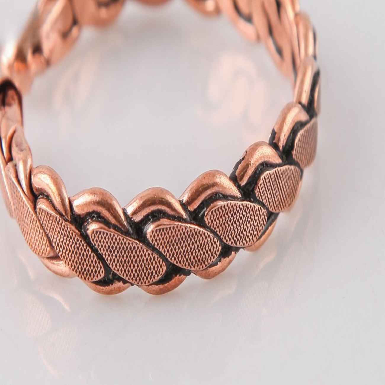 Handgemaakte Koperen Manchet Armband – Casual Chic