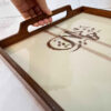 Handmade Persian Wooden Tray – Suitable for Serving or Table Display4