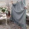 Islamic Namaz Chador with Sleeves for Women in Fish Design & Cotton (2)