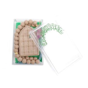 Islamitische Gebed Set met Turbah, Gebedskoord en Tasbih