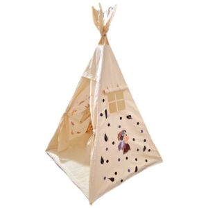 Comfortabele tipi schuilplaats voor kinderen