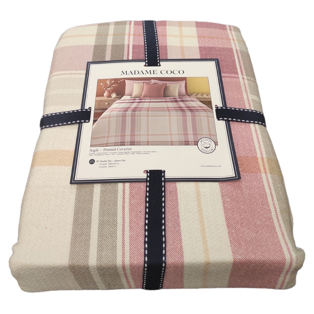 Madame Coco Aigle Model Tweepersoons Sprei – Maat 220×200 cm