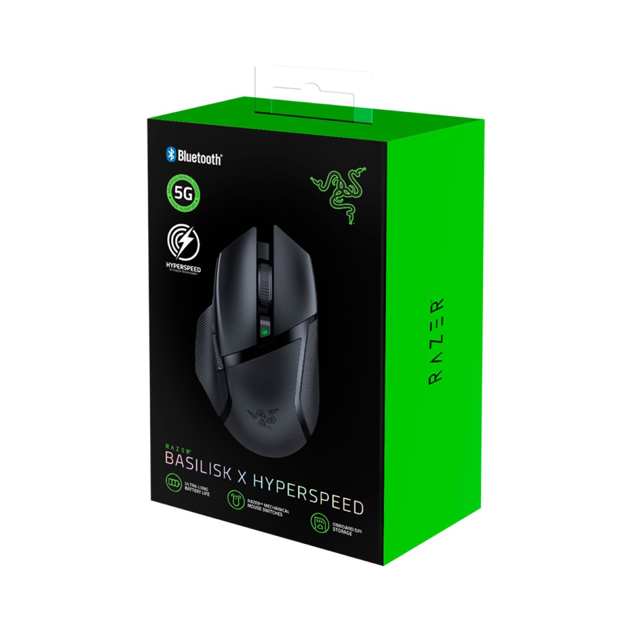 Razer Basilisk X HyperSpeed Draadloze Gaming Muis – Zwart