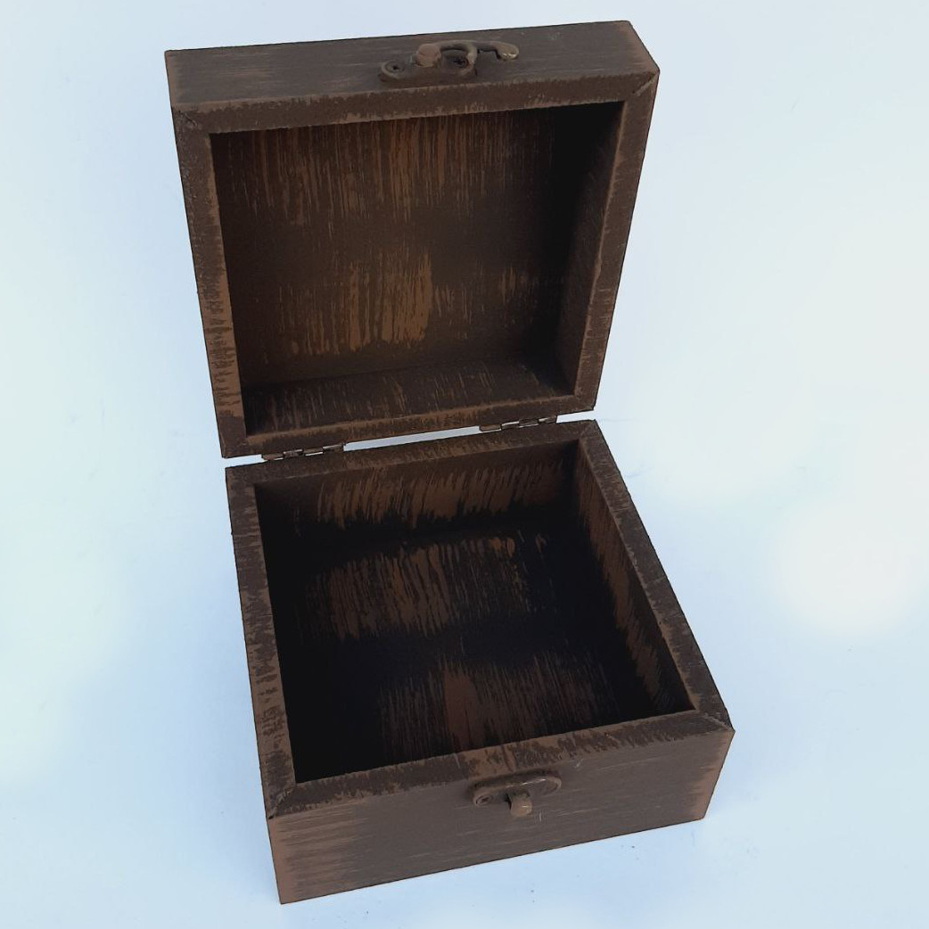 Rustieke Houten Cadeaudoos – Perzisch Geïnspireerd Design
