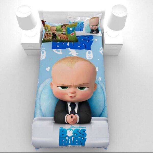 5-Delige Eenpersoons Bedden Set – Boss Baby Ontwerp
