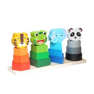 Dier & Vorm Herkenningsspeelgoed – Montessori-Geïnspireerd Educatief Spel voor Kinderen