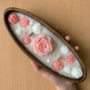 Aromatic Candle in Wood Jar – Perfect for Gifting or Home Decor Flower Design (2)