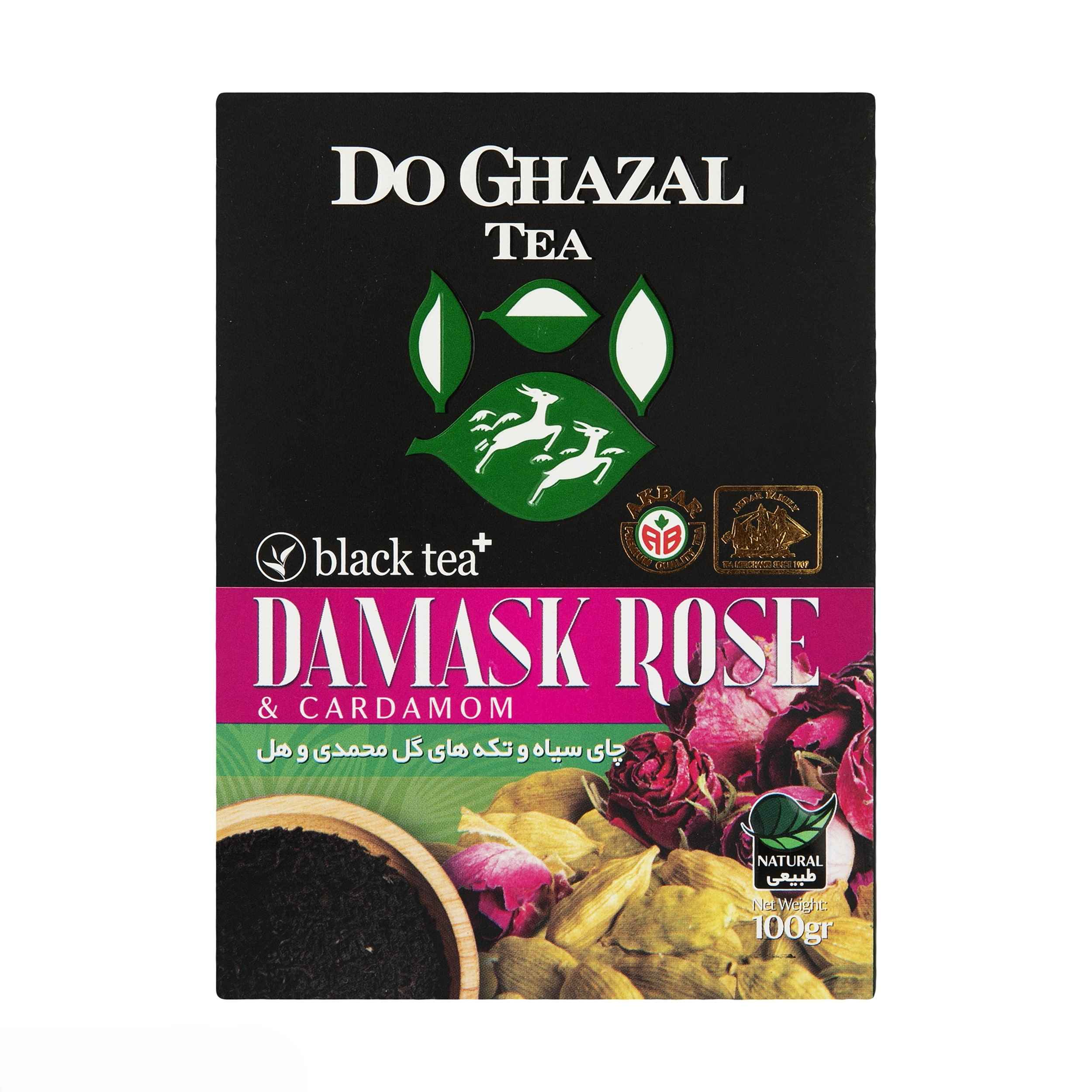 Do Ghazal Aromatische Zwarte Thee met Rozen & Kardemom