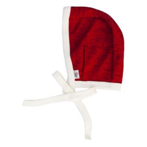 Baby Katoenen Oorklep Beanie – Rood