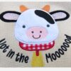 Baby Cotton Romper – Cow Design Perfect for Newborns, Ideal for Everyday Wear and Play (3)