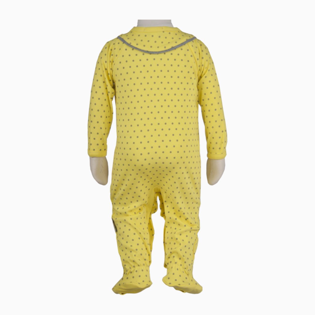 Baby Jumpsuit met Sokken & Hoed – Citroengeel