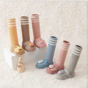 Baby Knie-hoge Sok Schoenen – Katoen