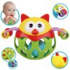 Baby Rattle Toy with Soothing Teether (2)