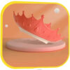 Baby Shower Cap with Cute Crown Design - Silicone Material (3)