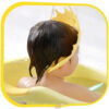 Baby Shower Cap with Cute Crown Design - Silicone Material (4)