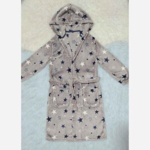 Kinder Handdoek met Sterrenpatroon en Kap