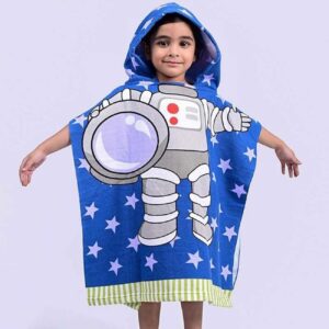 Baby Badhanddoek Astronaut – Blauw