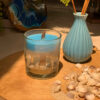 Beach-Themed Glass Jar Candle – Ocean Waves Scent, Coastal Vibes (3)