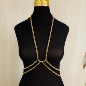 Lichaamsketting voor Jurken – Elegant Ontwerp Geschikt voor Low-Back Outfits