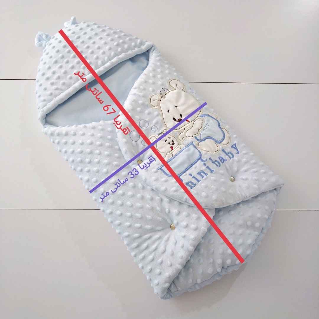 Ademende Baby Inbakerdoek Teddybeer