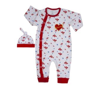 Casual Baby Jumpsuit – Grijs Gestreept