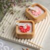 Chamomile Wooden Jar Candle - Clean Burn & Long-Lasting & Stylish (1)