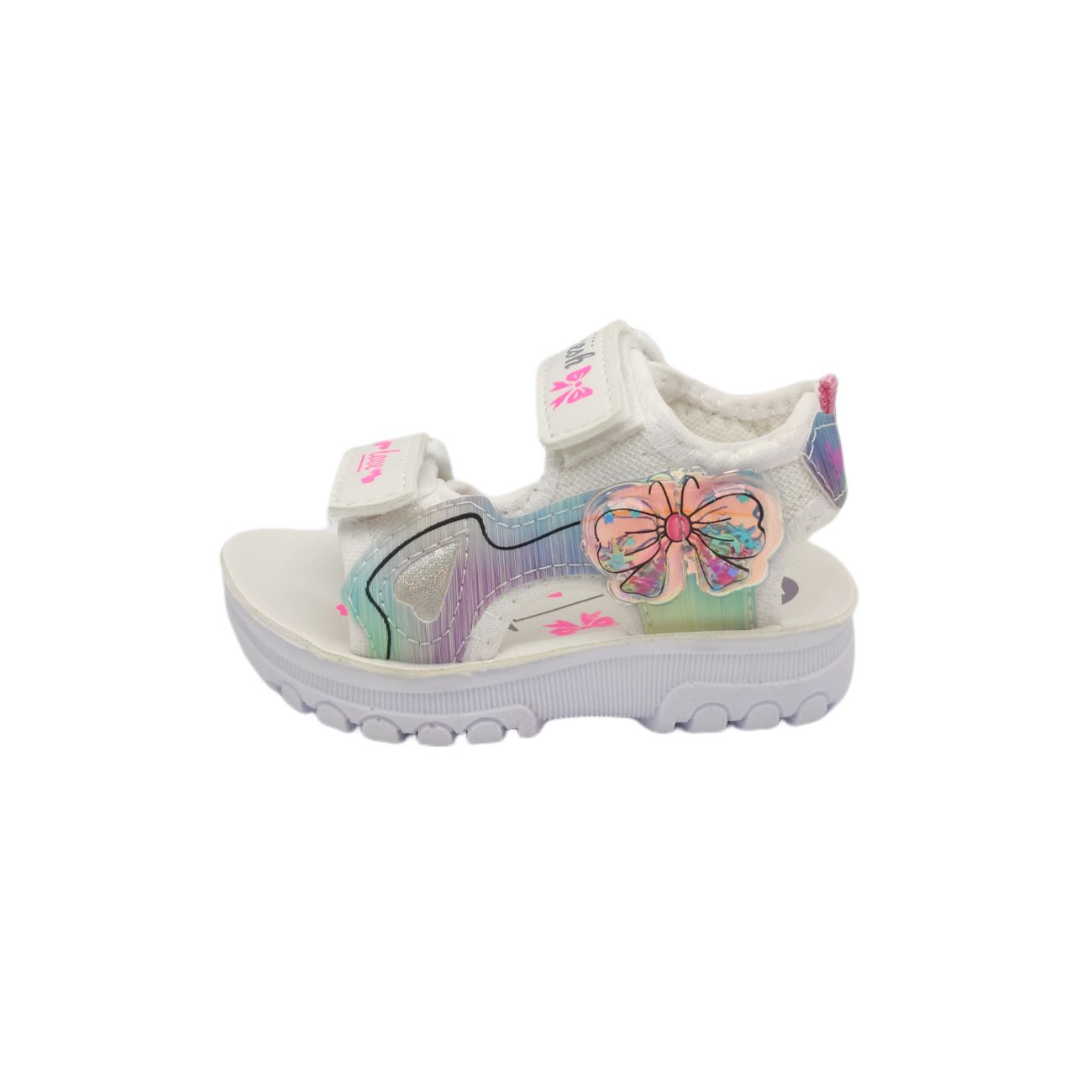 Witte Meisjes Sandalen met Strik