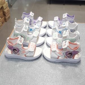 Comfortabele Kindersandalen met Klittenband & Hartjes