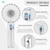 Compact Hand Fan with USB Charging – Lightweight Clip-On Personal Cooling Device7