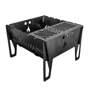 Compacte Perzische Mangal Kebabgrill – Zwart IJzer