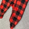 Cotton Baby Romper in Plaid Design – Cozy and Stylish, Imported for Your Little One (3)