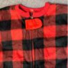 Cotton Baby Romper in Plaid Design – Cozy and Stylish, Imported for Your Little One (4)