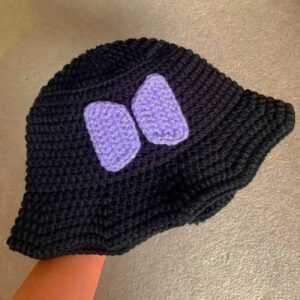 Gezellige Gehaakte Bucket Hat met Vrolijk Strikpatroon