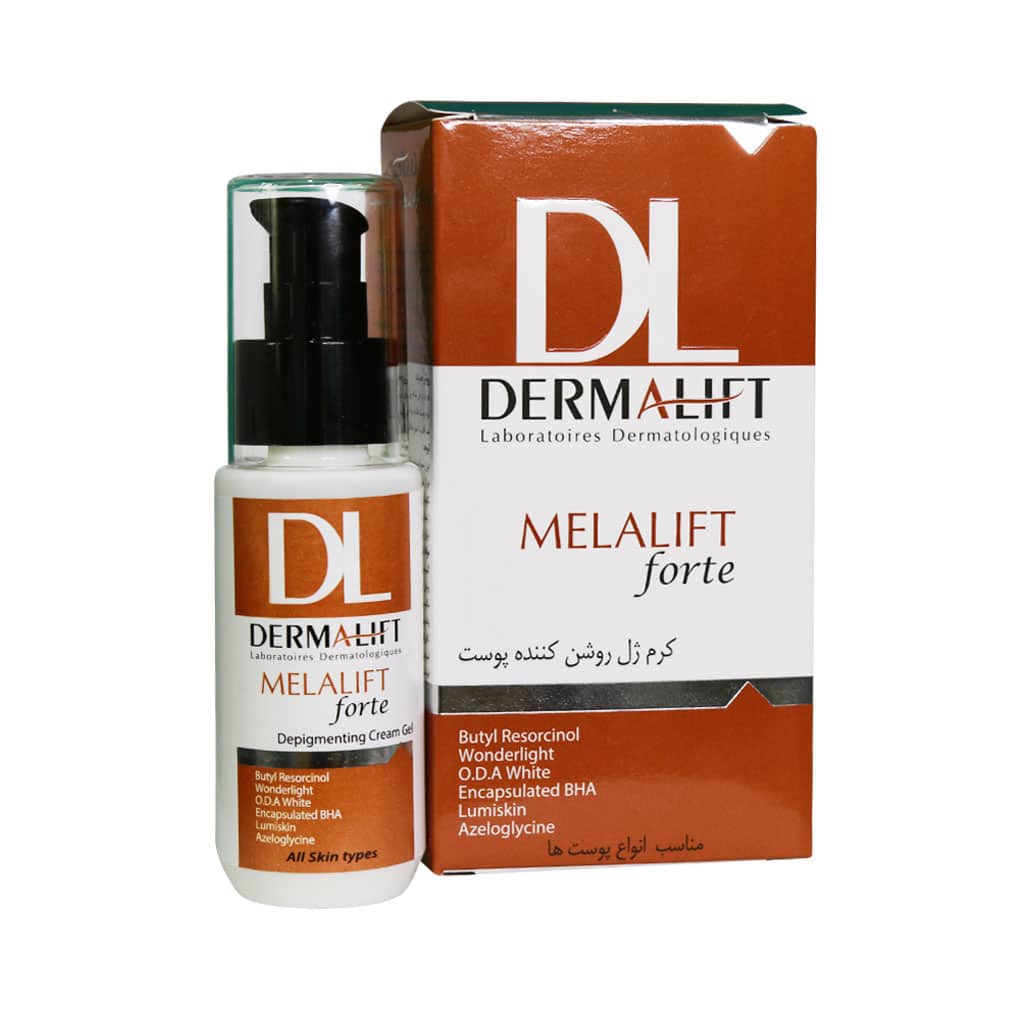 Dermalift Fort Huidverhelderende Gel – Geschikt voor Vervaag van Donkere Vlekken en Hyperpigmentatie, 50 ml