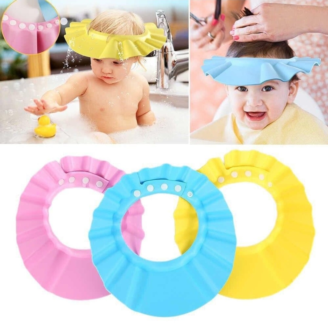 Easy fit baby douchekap – lichtgewicht silicone