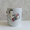 Elegant Ceramic Coffee Mug with Pregnant Woman Themed Artwork (3)