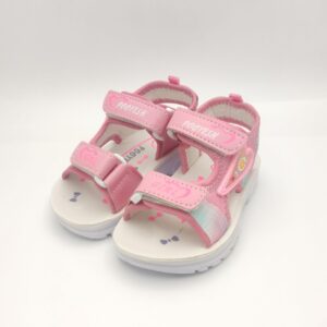 Roze Kindersandalen met Bloemversiering