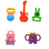 Engaging Baby Rattle – Bright Colors & Fun Noises 6 Pcs in 1 Pack (3)