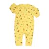 Full-Body Baby Romper with Hat – Easy Diaper Access & All-Day Comfort (1)