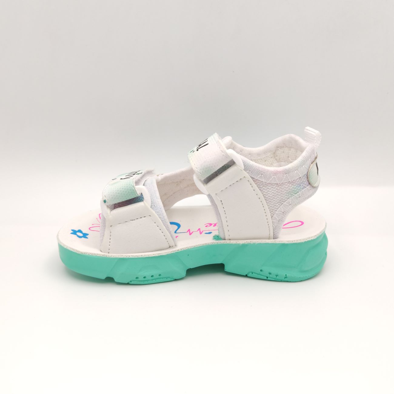 Meisjes Sandalen – Hello Kitty Design – Blauw Kunstleer