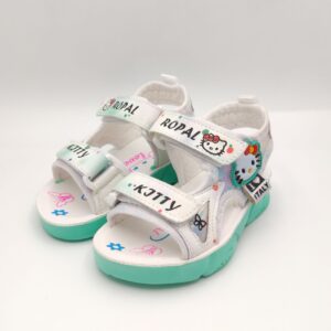 Meisjes Sandalen – Hello Kitty Design – Blauw Kunstleer